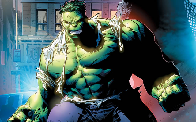 Hulk, artwork courtesy of Marvel Comics