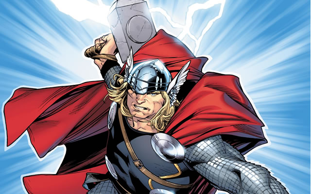 Thor, artwork courtesy of Marvel Comics